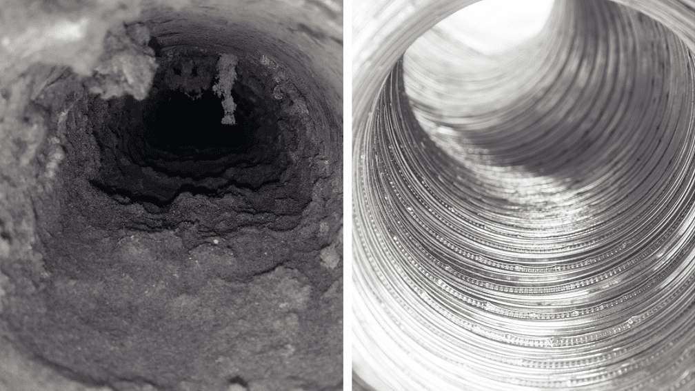 dirty versus clean vents