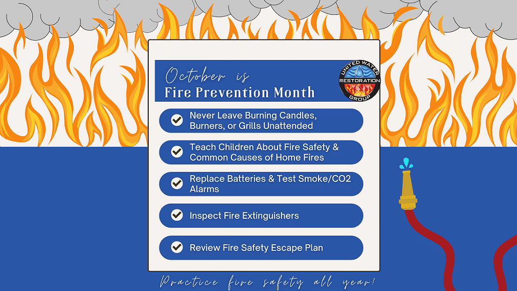 October is fire prevention month